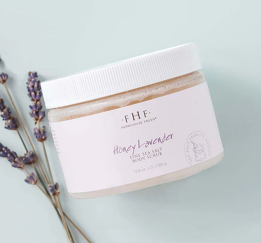 Fine Sea Salt Body Scrub