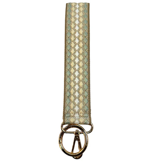Pattern Wristlet Keychain