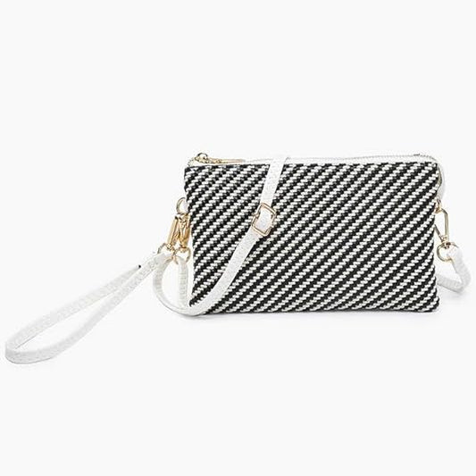 Riley Woven Crossbody/Wristlet