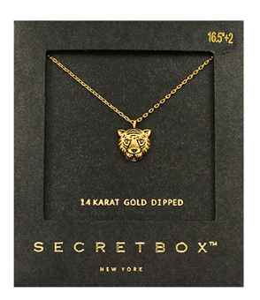 Tiger Pendant Necklace