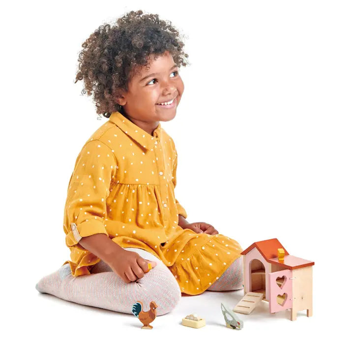 Wooden Toy Chicken Coop