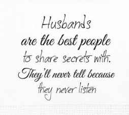 Husband/Secrets Towel