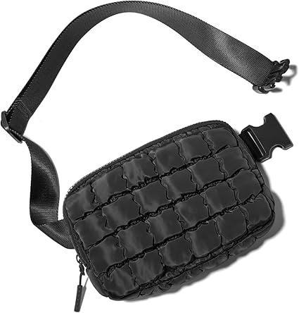 Quilted Puffer Belt Bag