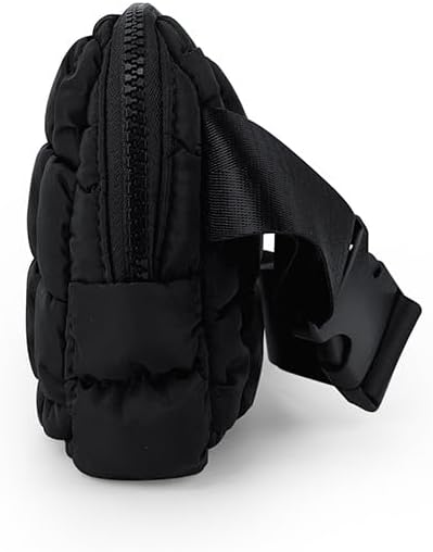 Quilted Puffer Belt Bag