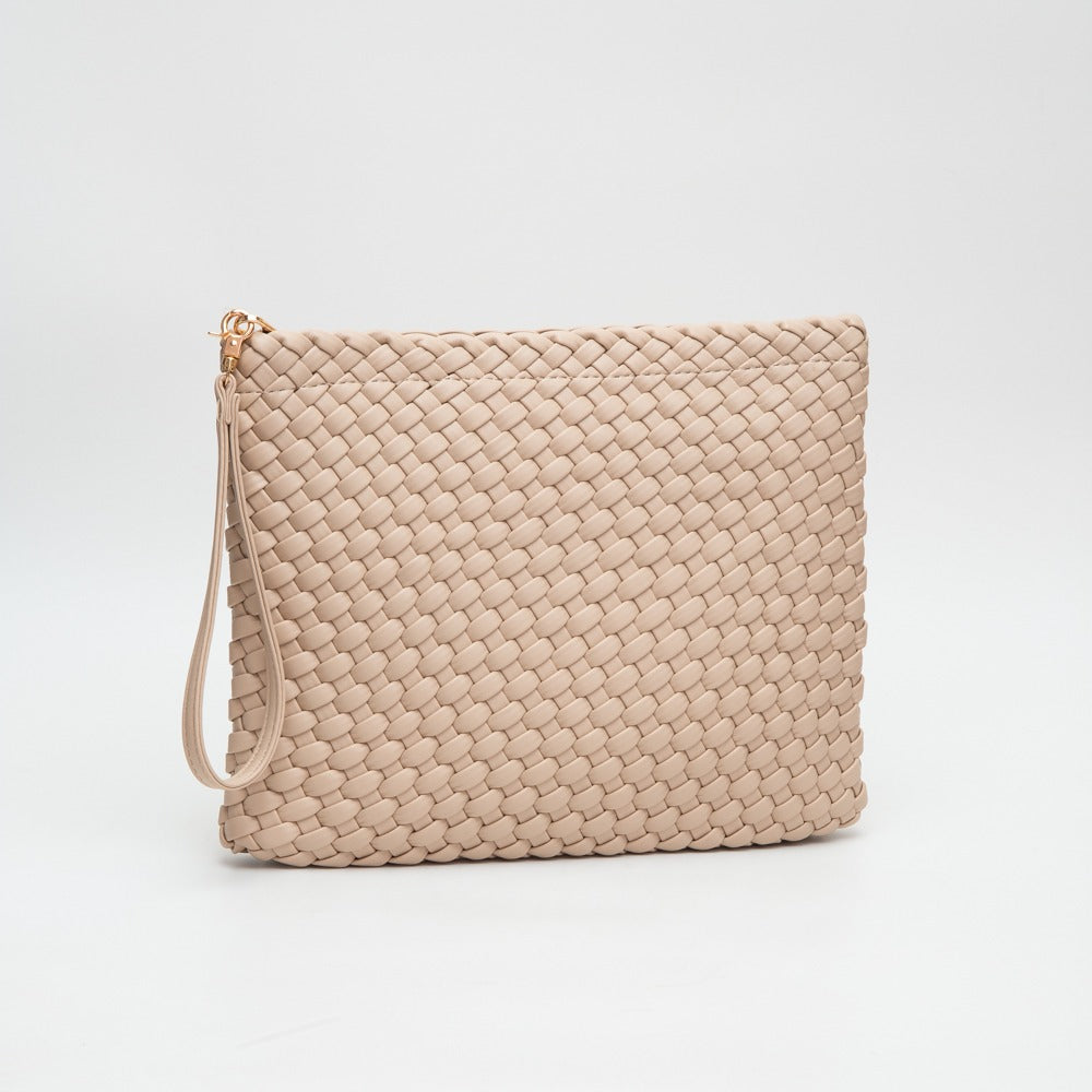 Braided Clutch Bag