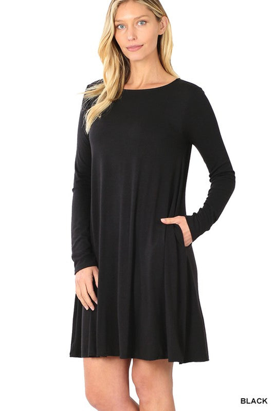 Tunic Dress with Pockets