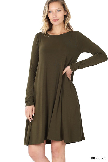 Tunic Dress with Pockets