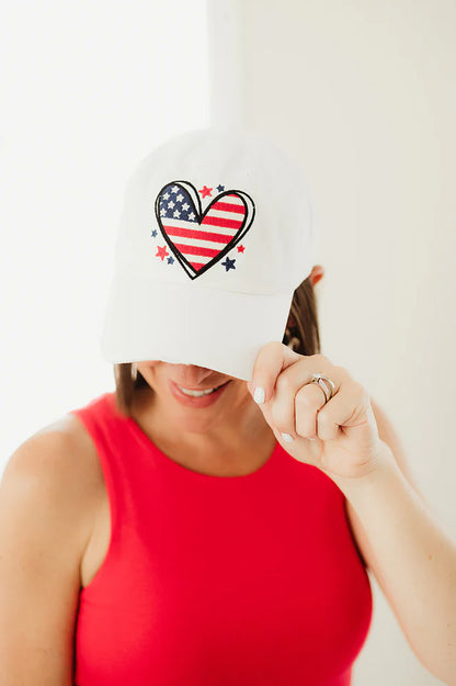 Heart Flag Ballcap