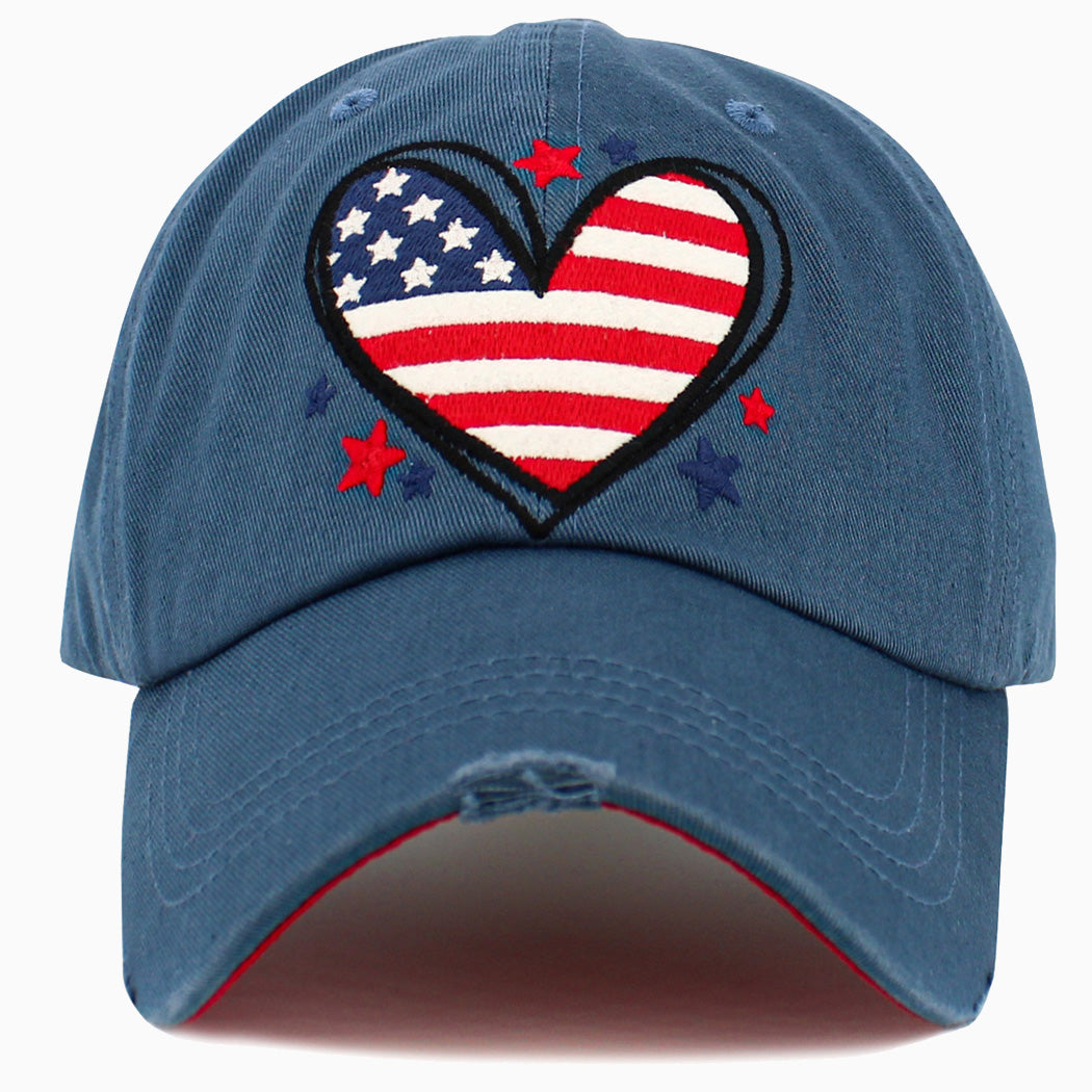 Heart Flag Ballcap