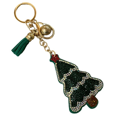 Crystal Christmas Keychain