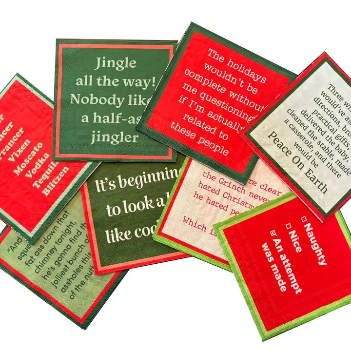 Holiday Napkins - Party in Box