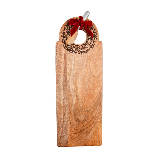 Wreath Handle-Wood Board