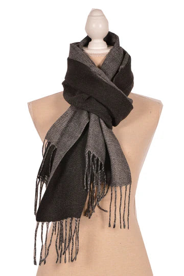 Reversible Two-Tone Scarf