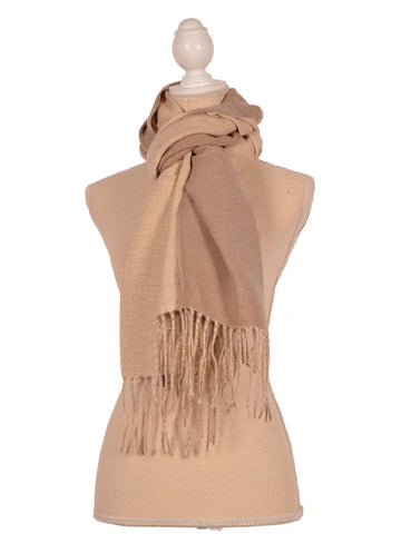 Reversible Two-Tone Scarf