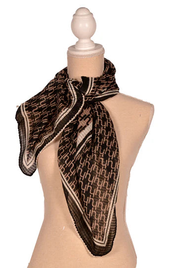 Decoratvie Print Scarf