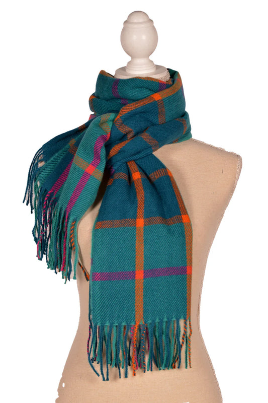 Bold Check Scarf