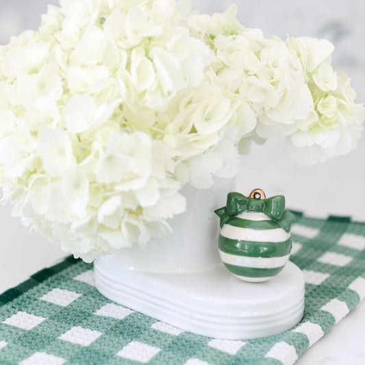 Deck the Halls (Green Ornament) - Nora Fleming