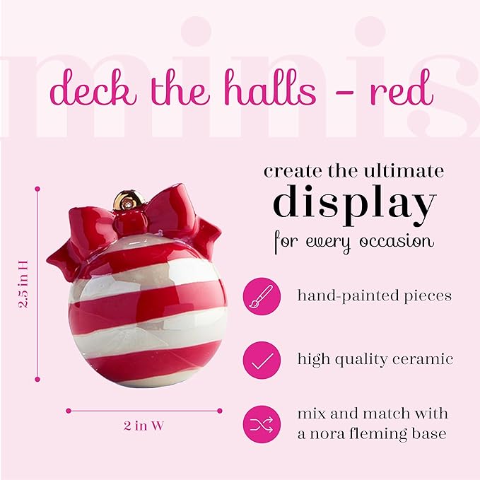 Deck the Halls (Red Ornament)