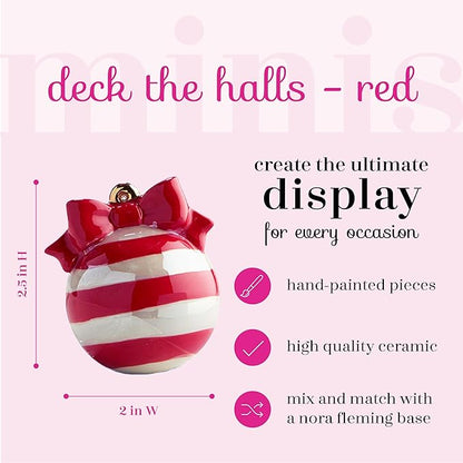 Deck the Halls (Red Ornament)