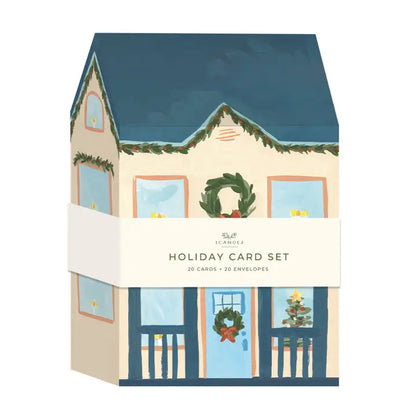 Christmas Cottage Greeting Cards