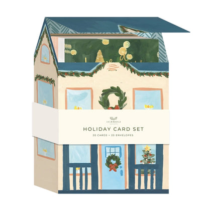 Christmas Cottage Greeting Cards