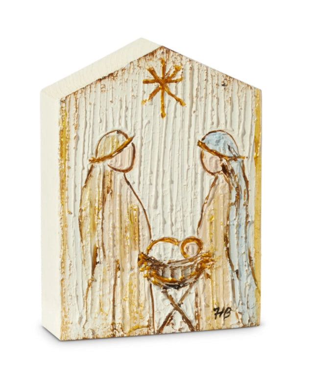 Holy Family Textured Block
