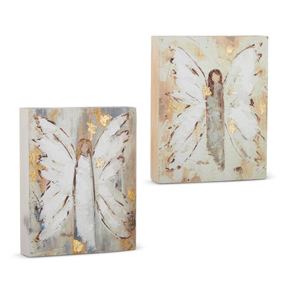 Angel Block Wall Art