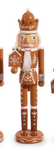 Gingerbread Nutcracker - Assorted