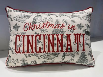 Hometown Christmas Pillow