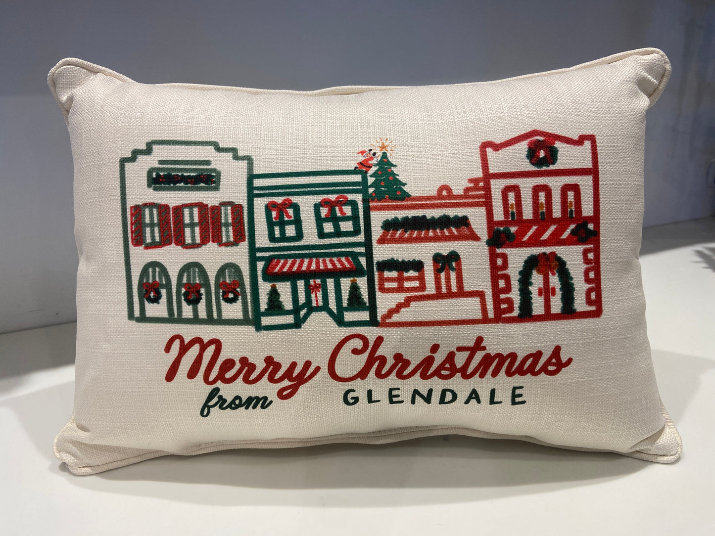 Hometown Christmas Pillow