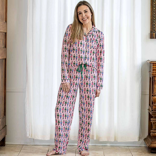 Pink Nutcracker Loungewear Set