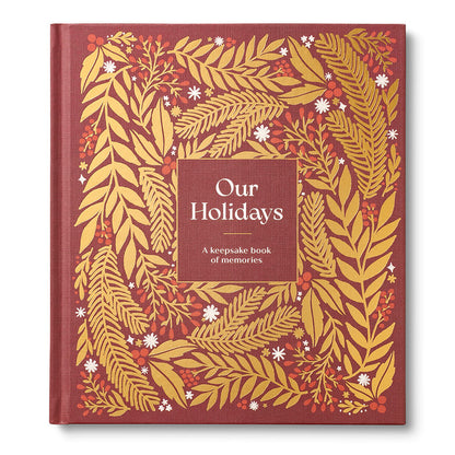 Our Holidays - Keepsake Book