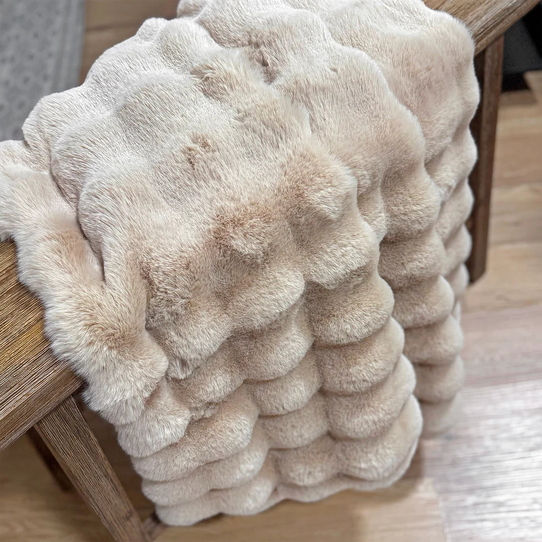 Cubby Faux Fur Throw