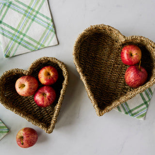 Plaid Fabric Cocktail Napkins