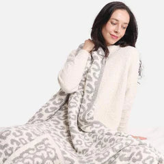 ComfyLuxe Leopard Print Blanket