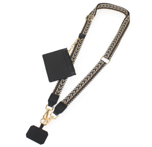 Phone Crossbody Strap with Wallet