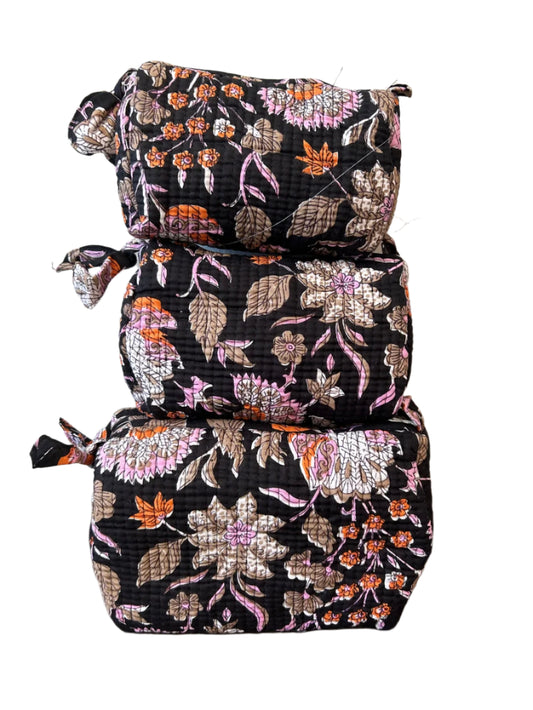 Quilted Cosmetic Bag