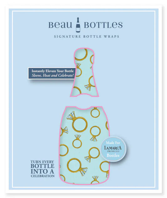 Blue Engagement Ring (Beau Bottles)