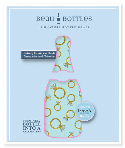 Blue Engagement Ring (Beau Bottles)