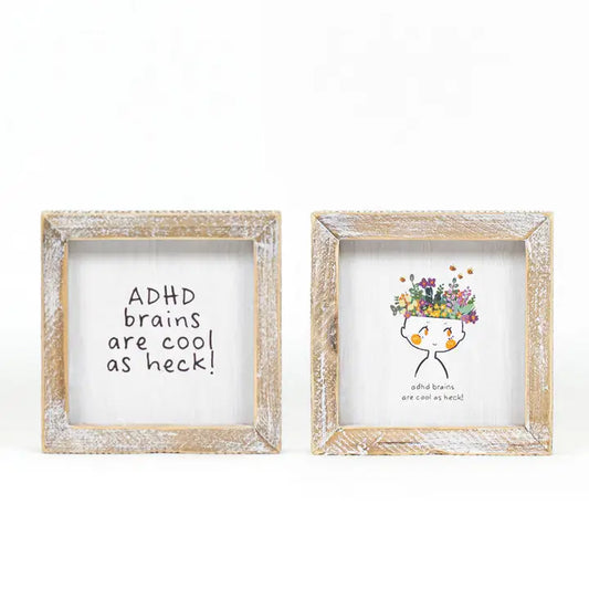 'Mental Health' Reversible Sign