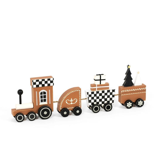 Wooden Christmas Train