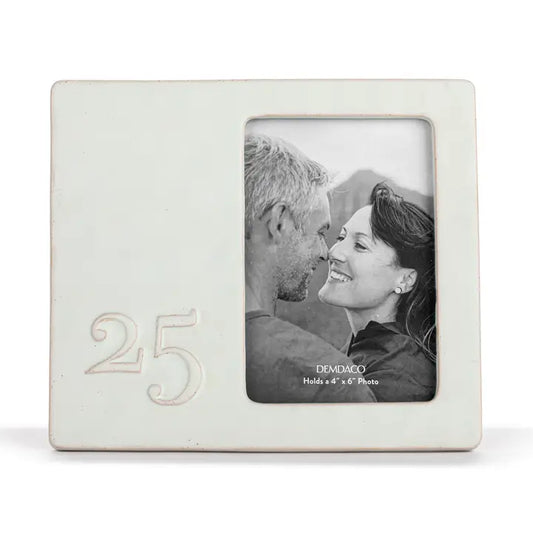 Inspired '25' Ceramic Frame