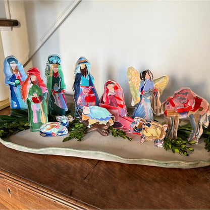 Nativity Set w/ Add-Ons - ©Lauren Dunn
