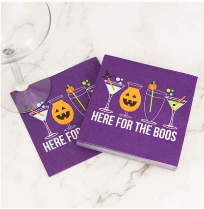 'Here For The Boos' Napkins