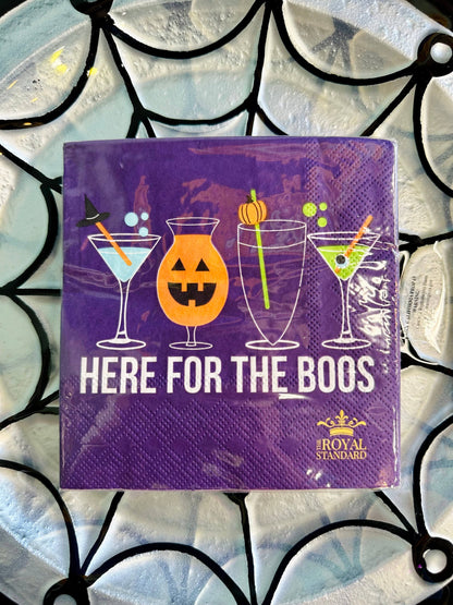 'Here For The Boos' Napkins