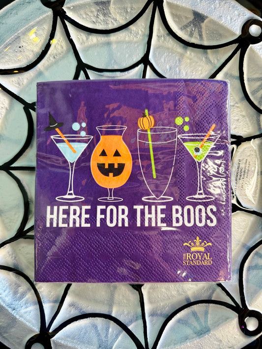 'Here For The Boos' Napkins