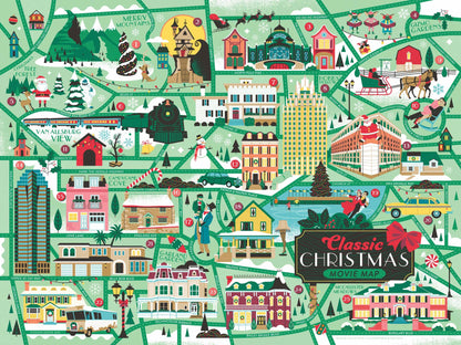 Classic Christmas Movie Map