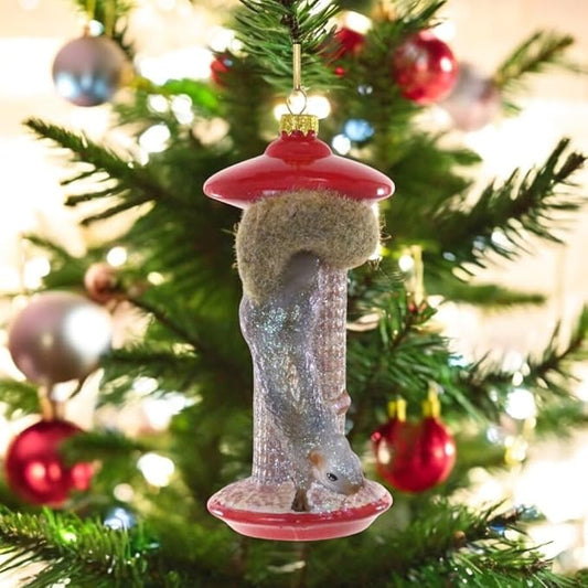 Pesky Squirrel Ornament