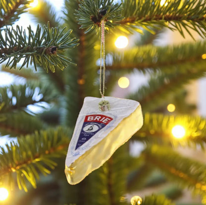 Wedge of Brie Ornament