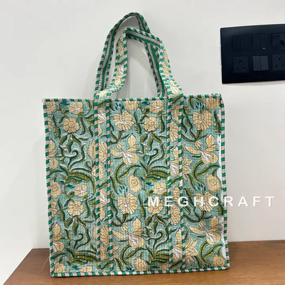 Quilted Tote Bag